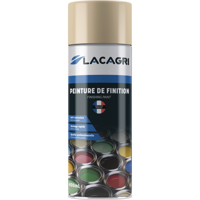 Peinture de Finition Blanc Case Aerosol 400ML Lacagri référence fournisseur 238542